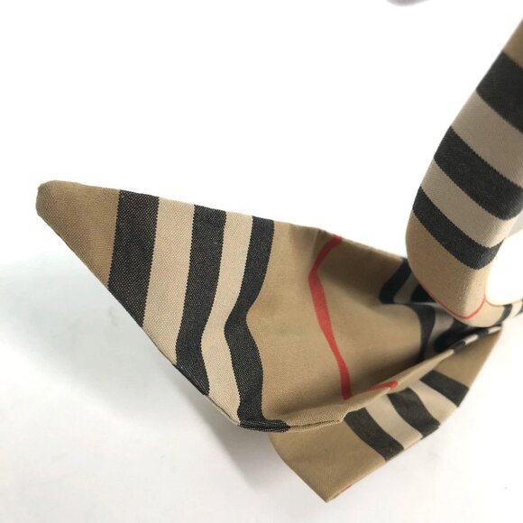 BURBERRY Check ribbon hair accessories hair band headband Unused - Picture 6 of 12